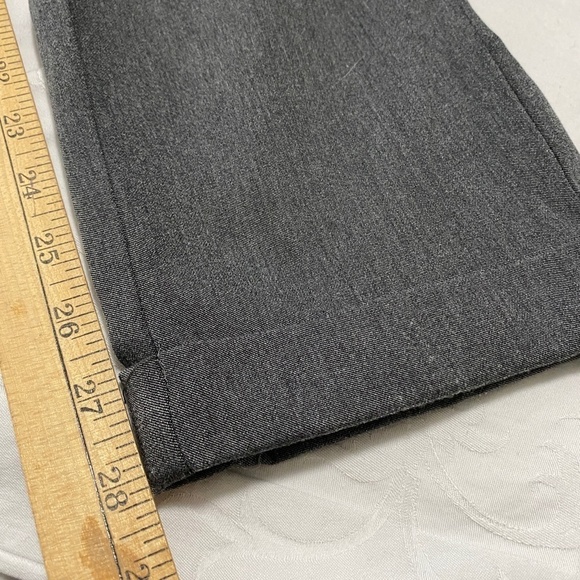 Suzy Shier Women's Charcoal High Rise Pull On Dress Pants Size Large - Picture 8 of 8